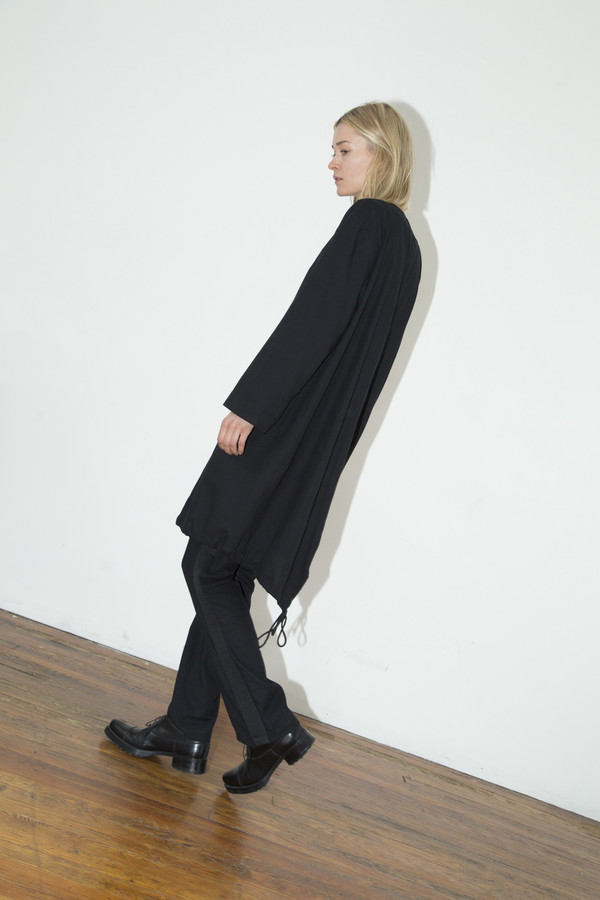 Assembly New York Black No Hood Parka Assembly New York Black No Hood Parka