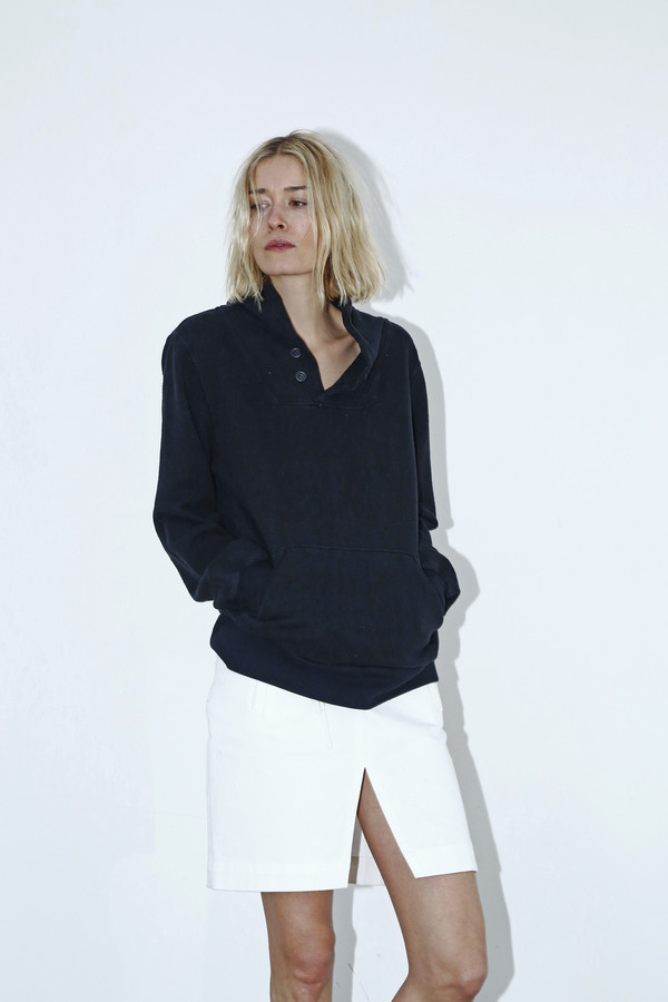 Unisex Assembly New York Black Shawl Sweatshirt Unisex Assembly New York Black Shawl Sweatshirt