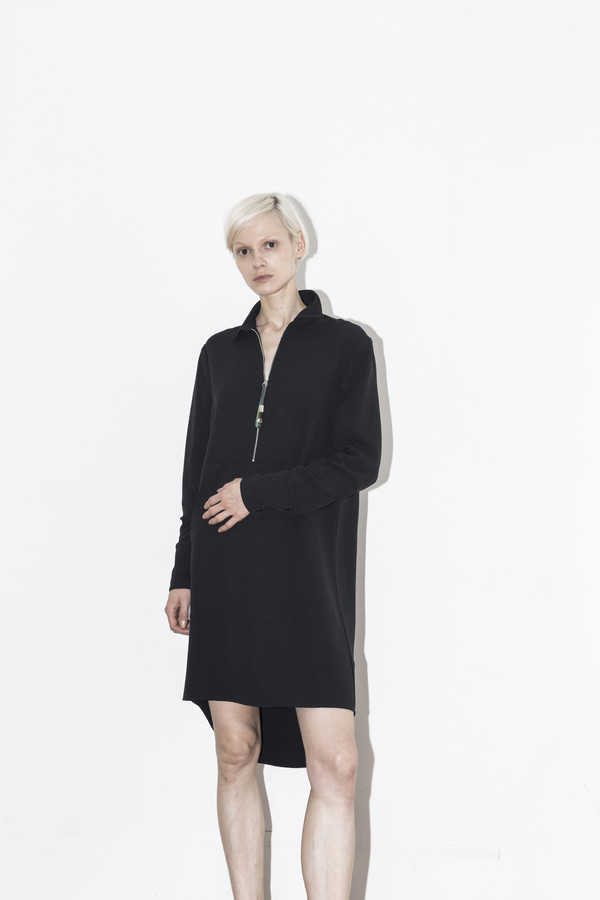 C.F. Goldman Black Pocket Dress C.F. Goldman Black Pocket Dress