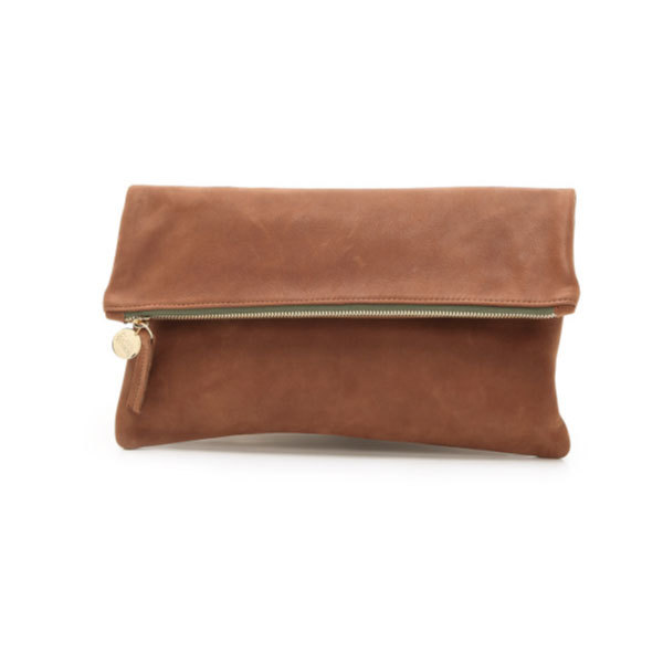 Clare Vivier Oversize Clutch - Brown Clare Vivier Oversize Clutch - Brown
