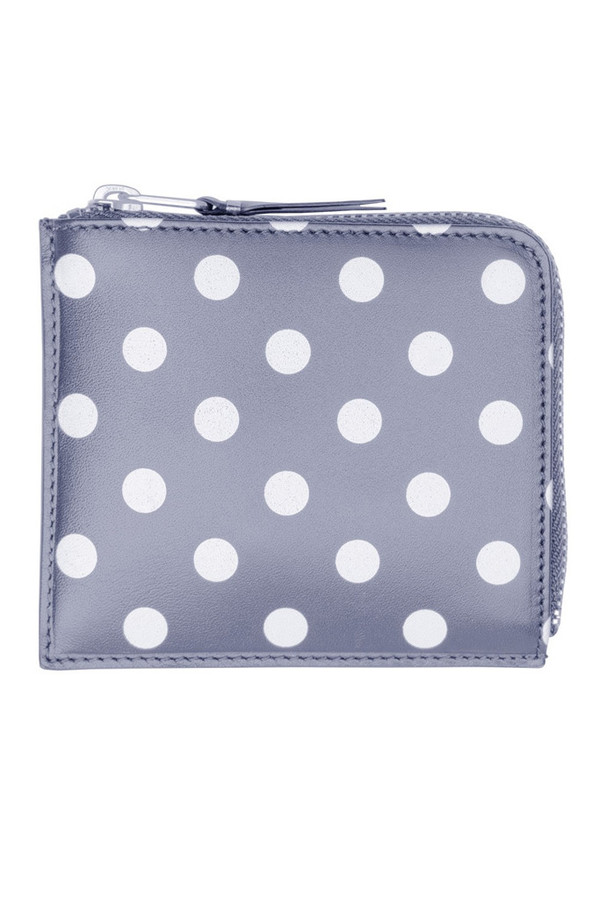 CDG Wallet Polka Dots Printed (Grey SA3100PD) CDG Wallet Polka Dots Printed (Grey SA3100PD)