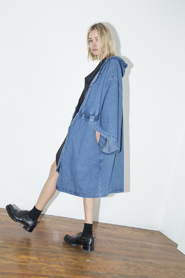 Denim Boxing Robe Denim Boxing Robe