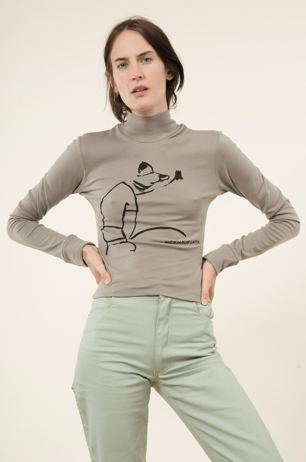 Eckhaus Latta Pissing Turtleneck Eckhaus Latta Pissing Turtleneck