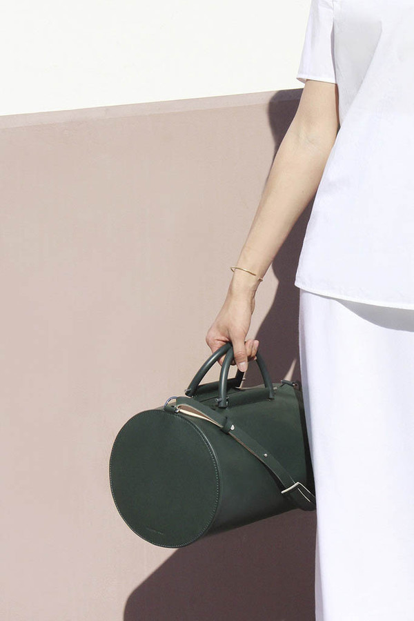 Green Cylinder Duffel Green Cylinder Duffel