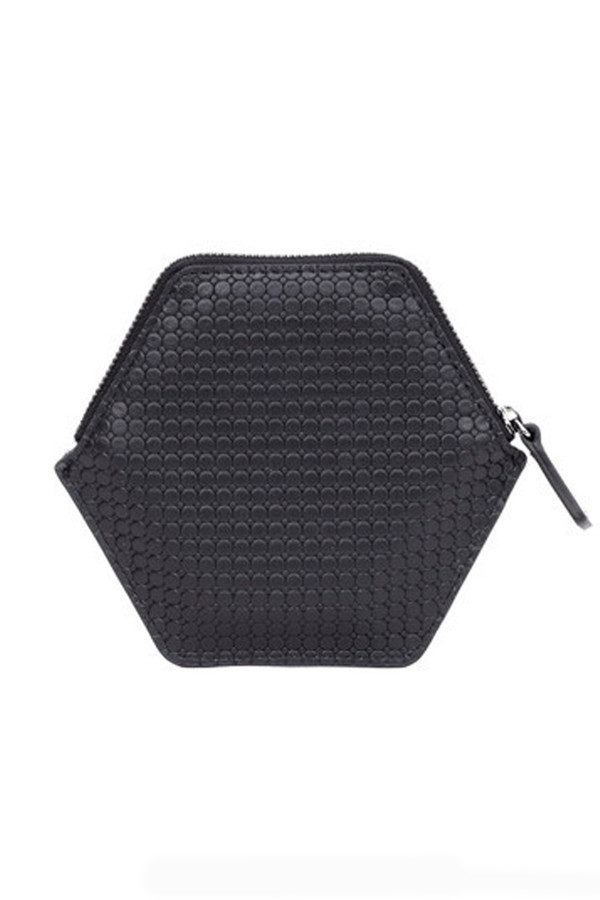 Unisex Imago-A Black Hexa Wallet Unisex Imago-A Black Hexa Wallet