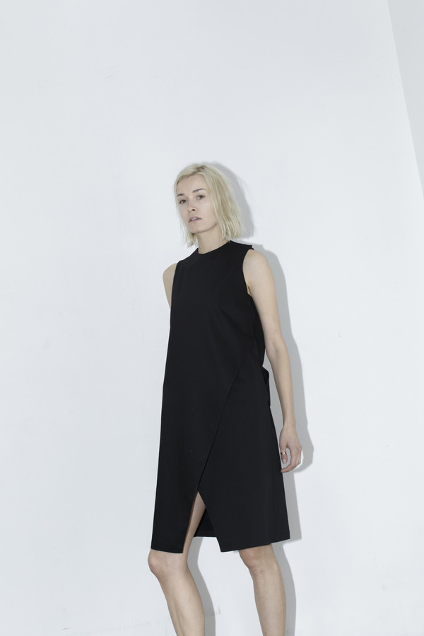 Index Black Belt Dress Index Black Belt Dress