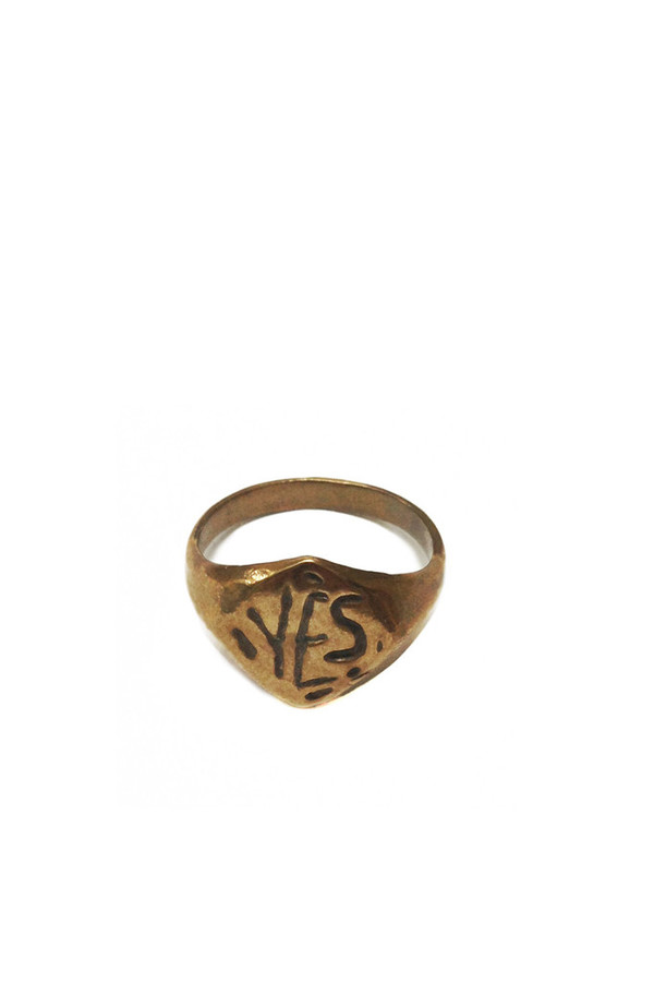 Open House Bronze 'YES' Ring Open House Bronze 'YES' Ring