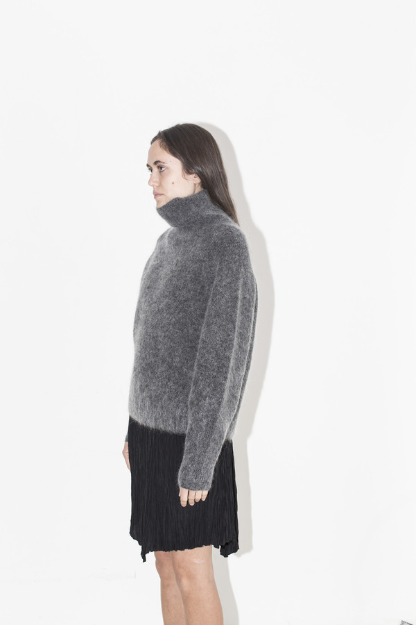 Sayaka Davis High Neck Mohair Sweater Sayaka Davis High Neck Mohair Sweater