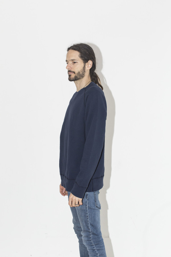 Men's Velva Sheen Navy Crew Sweat Men's Velva Sheen Navy Crew Sweat