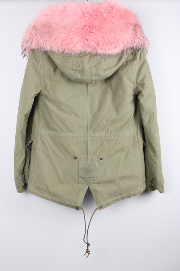 Mr & Mrs Italy Mini Army Parka Pink Mr & Mrs Italy Mini Army Parka Pink