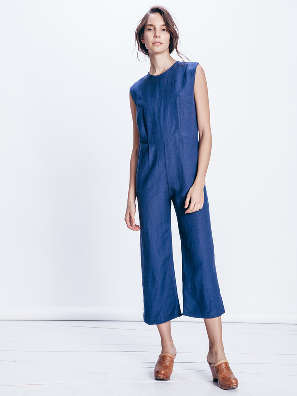 FIRST RITE WIDE CROP JUMPSUIT FIRST RITE WIDE CROP JUMPSUIT