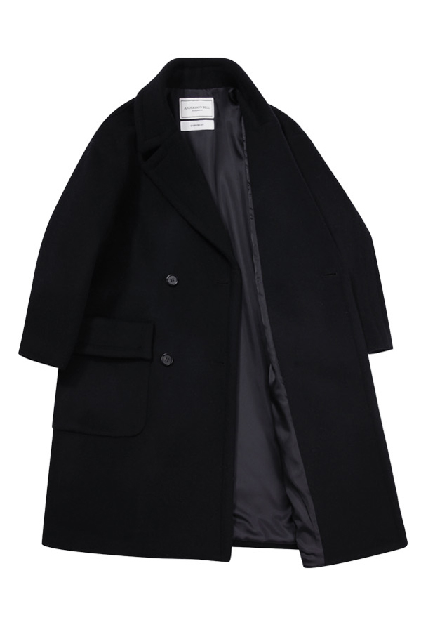 ANDERSSON BELL Alice Oversized Double Breasted Coat- Black ANDERSSON BELL Alice Oversized Double Breasted Coat- Black