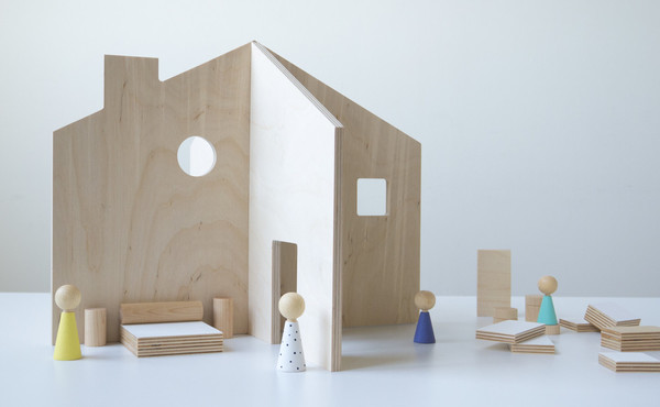 DES ENFANTILLAGES HOUSE IN A BAG DES ENFANTILLAGES HOUSE IN A BAG