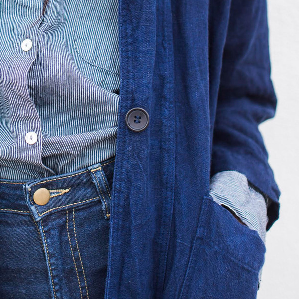 Esby INDIGO BARONNE DUSTER Esby INDIGO BARONNE DUSTER