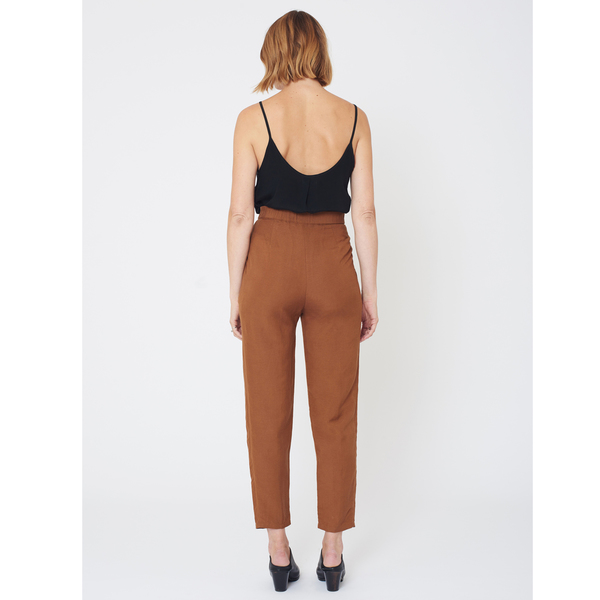 First Rite High Rise Trouser | Amber First Rite High Rise Trouser | Amber