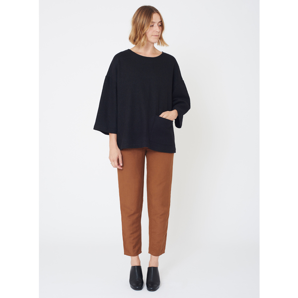 First Rite Box Sweater | Black First Rite Box Sweater | Black
