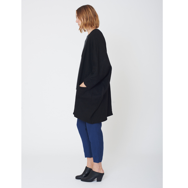 First Rite Sweater Cape Black First Rite Sweater Cape Black