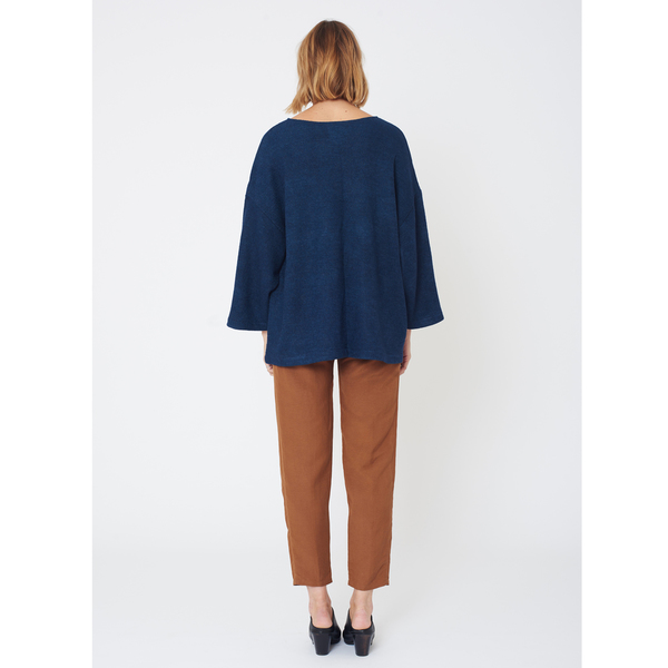 First Rite Box Sweater | Lapis First Rite Box Sweater | Lapis