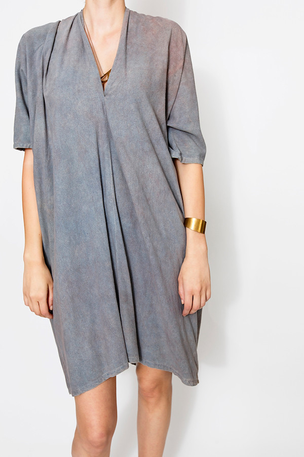 Miranda Bennett Overdye Muse Dress, Oversized | Silk Miranda Bennett Overdye Muse Dress, Oversized | Silk
