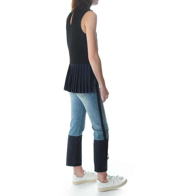Tim Coppens Pleated Back Top Tim Coppens Pleated Back Top