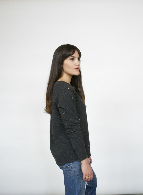 LNA Charcoal Beach Pullover LNA Charcoal Beach Pullover
