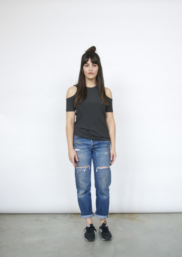 LNA S/S Ashley Jane Top LNA S/S Ashley Jane Top