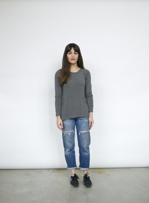 LNA Niia Ribbed L/S Shirt LNA Niia Ribbed L/S Shirt