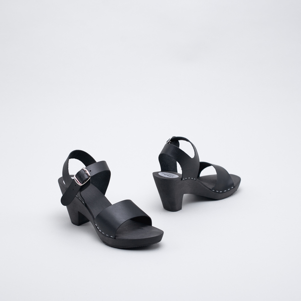 Rose High Heeled Clog Rose High Heeled Clog