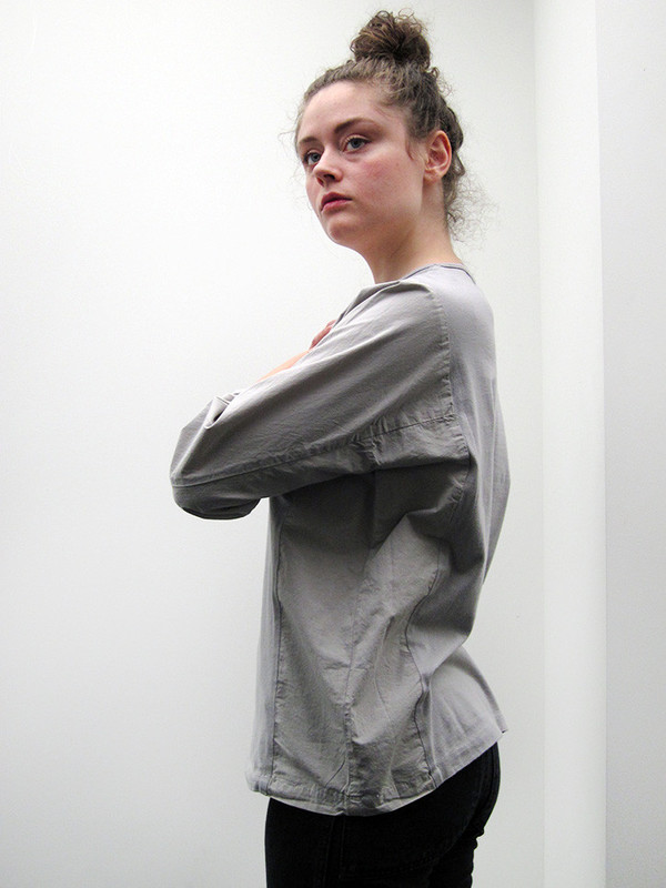 Cosmic Wonder Rolled-up Sleeve Pullover | Grey Cosmic Wonder Rolled-up Sleeve Pullover | Grey