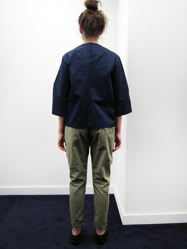 Cosmic Wonder Twill Blouse | Navy Cosmic Wonder Twill Blouse | Navy