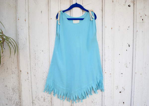 Kid's Boy+Girl: Aqua Dress Kid's Boy+Girl: Aqua Dress