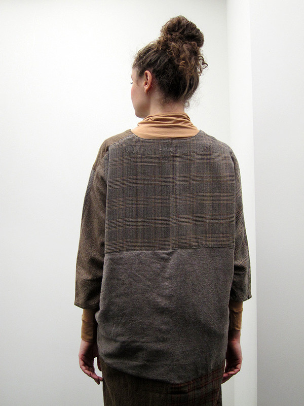 Kapital Tweed Patchwork Art Dress Kapital Tweed Patchwork Art Dress