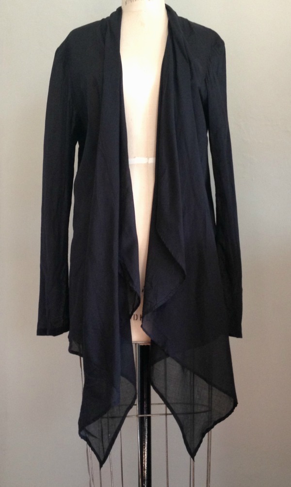 Thieves Organic voile drape cardi Thieves Organic voile drape cardi