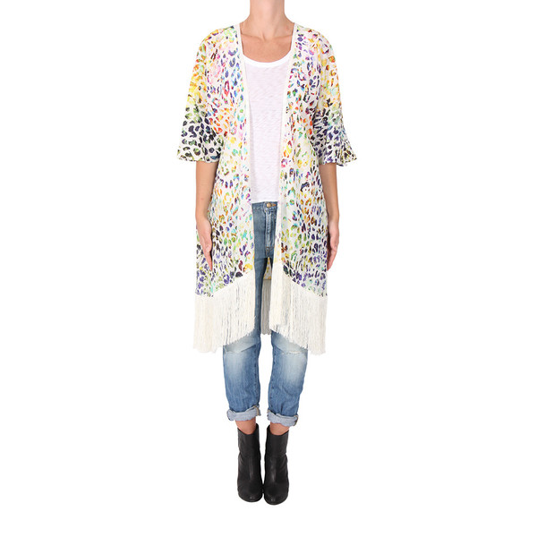 Athena Procopiou Dancing in Rio Silk Kimono Athena Procopiou Dancing in Rio Silk Kimono