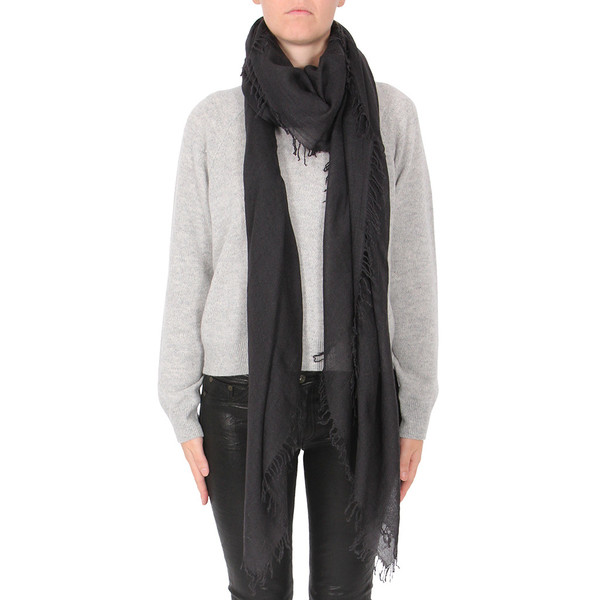 Faliero Sarti Enrica Scarf- Dark Grey Faliero Sarti Enrica Scarf- Dark Grey