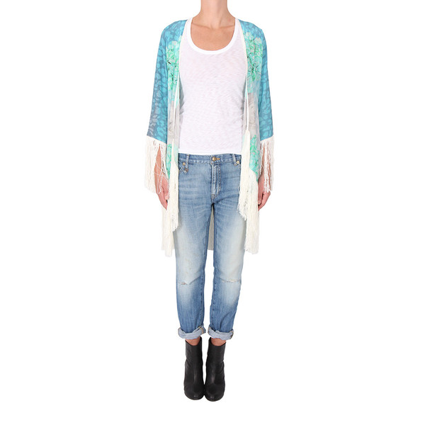 Athena Procopiou Grecian Blue Kimono Athena Procopiou Grecian Blue Kimono
