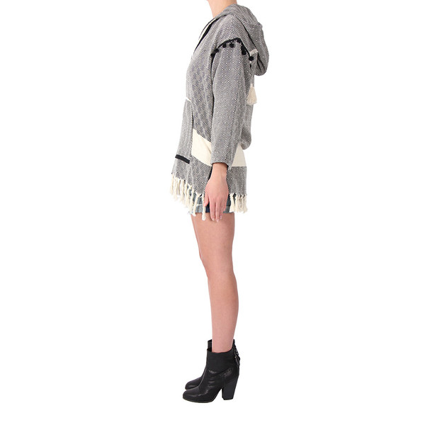 KOZA Baja Fringe Hooded Top KOZA Baja Fringe Hooded Top
