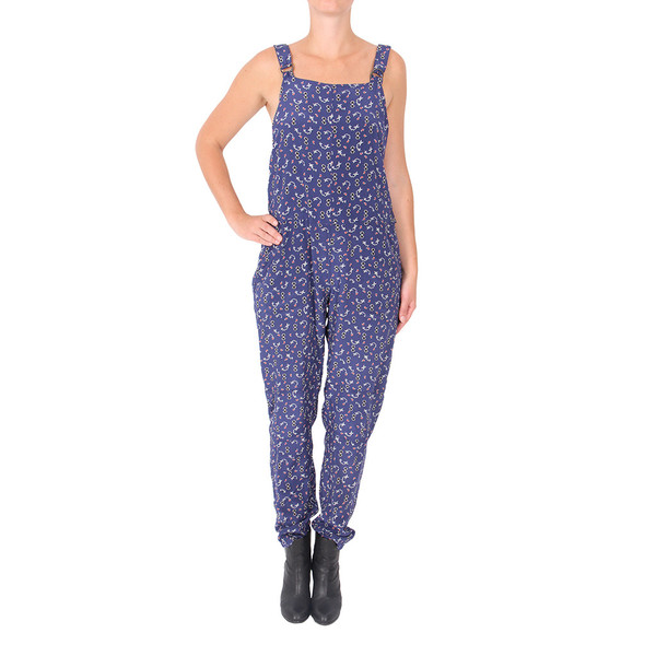 Sea Silk Overalls in Blue Print Sea Silk Overalls in Blue Print