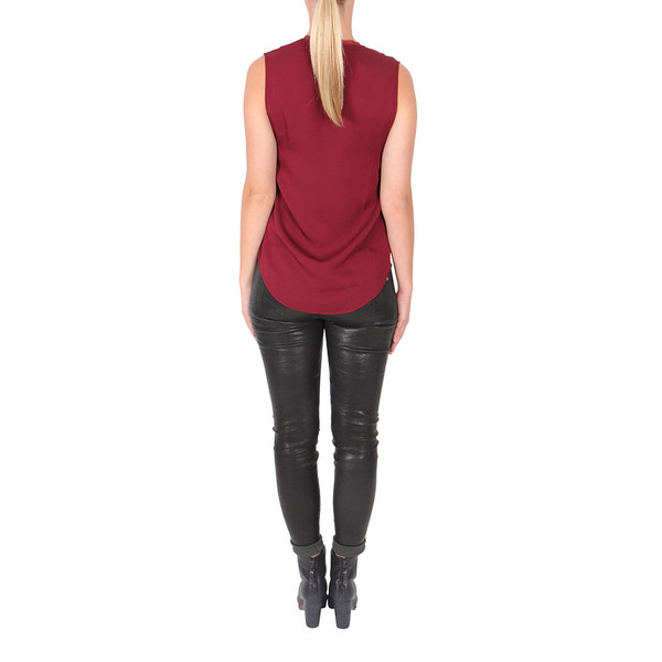 Theory Teneah Modern Georgette Blouse Theory Teneah Modern Georgette Blouse