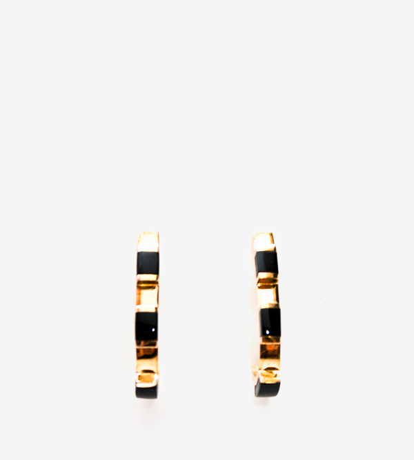 Luz Ortiz Cubik Onyx Earrings Luz Ortiz Cubik Onyx Earrings