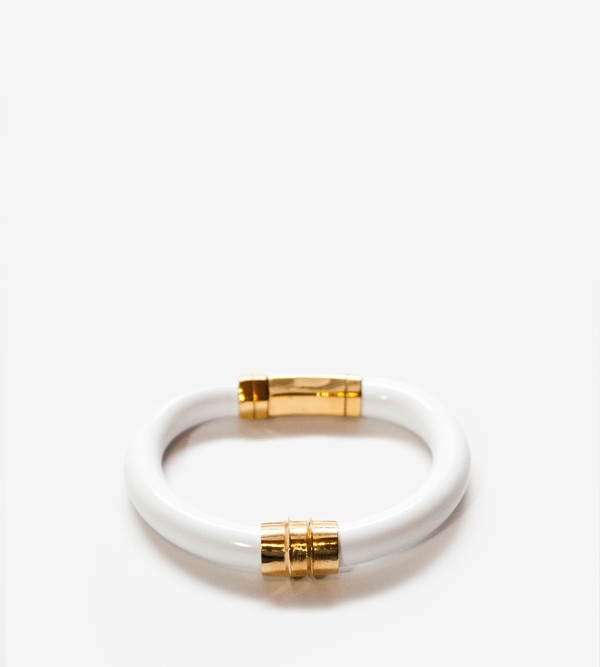 Luz Ortiz Ence White Bracelet Luz Ortiz Ence White Bracelet