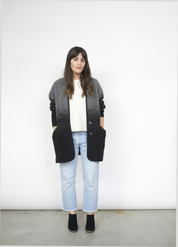 Fifteen Twenty Ombre Mohair Jacket Fifteen Twenty Ombre Mohair Jacket