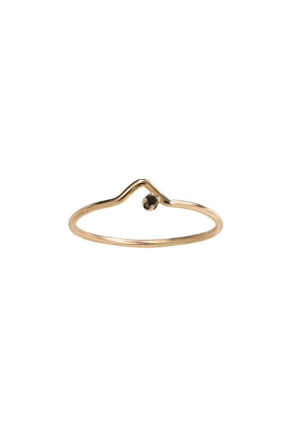 WWAKE Gold Triangle Lineage Ring WWAKE Gold Triangle Lineage Ring