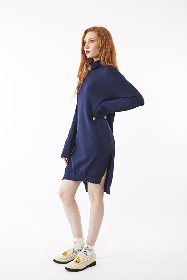Nanushka Gisl High Neck Sweater Dress Nanushka Gisl High Neck Sweater Dress