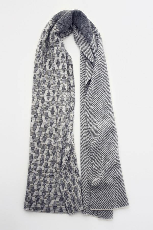 Micaela Greg Grey Dune Scarf Micaela Greg Grey Dune Scarf