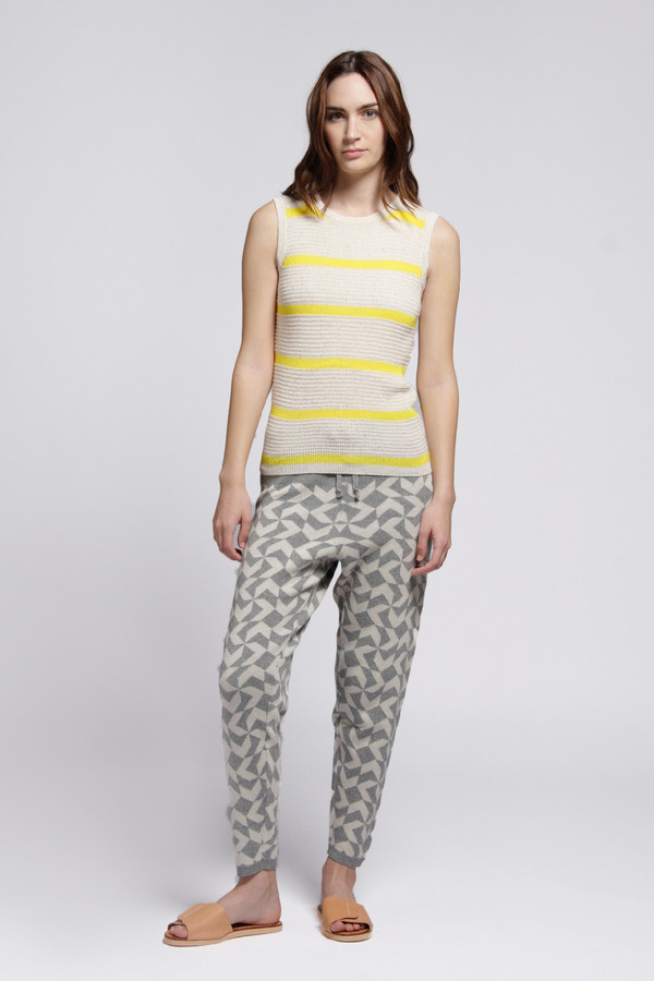 Striped Waffle Tank Striped Waffle Tank