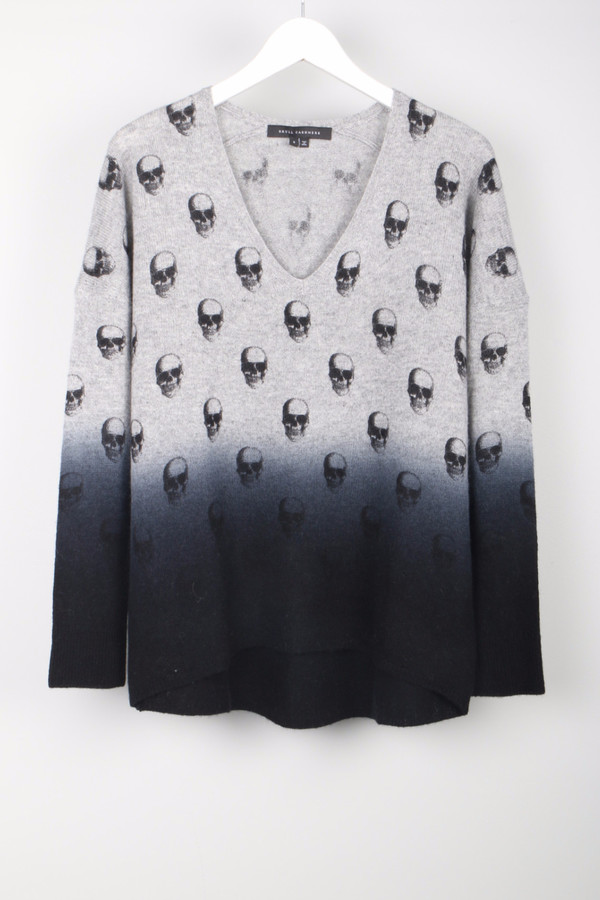 Skull Cashmere Jay Z Dip Dye Sweater Skull Cashmere Jay Z Dip Dye Sweater