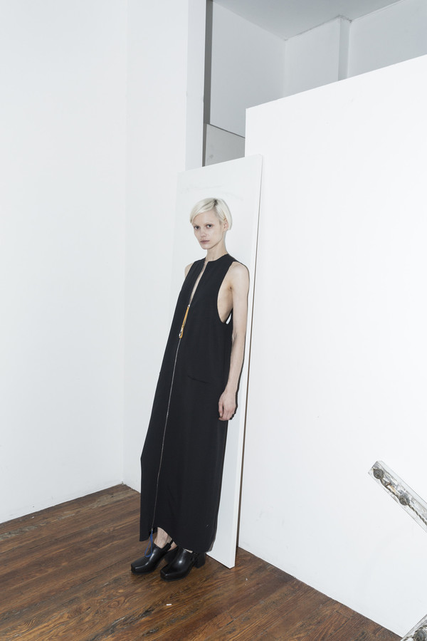 C.F. Goldman Black Zip Vest Dress C.F. Goldman Black Zip Vest Dress