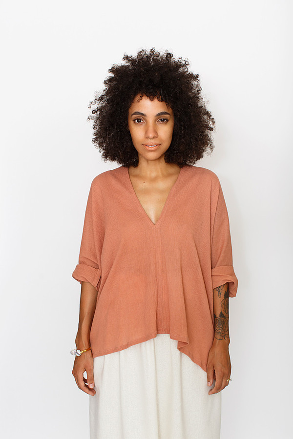 Flash Sale Noon Muse Top, Cotton Gauze Flash Sale Noon Muse Top, Cotton Gauze
