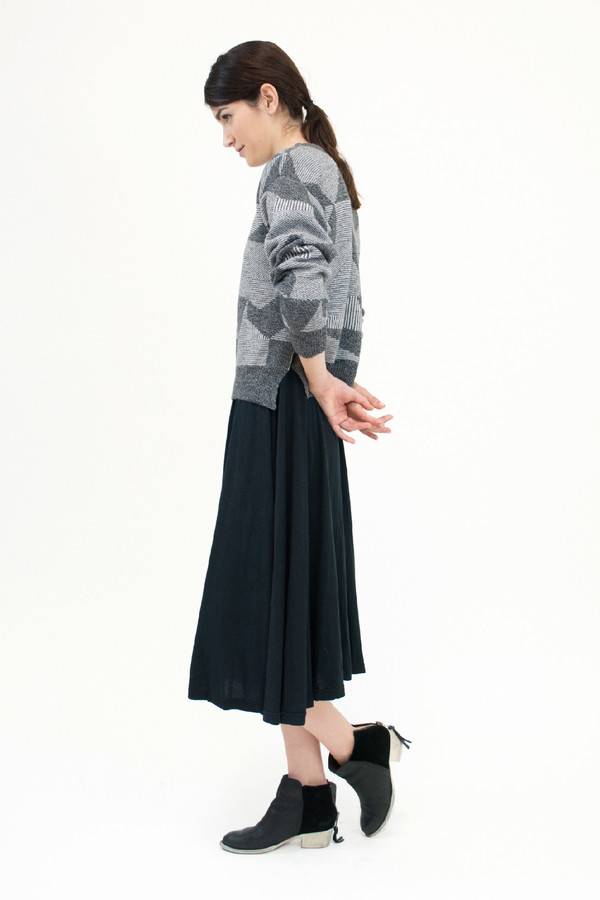Micaela Greg Grey Spectrum Sweater Micaela Greg Grey Spectrum Sweater